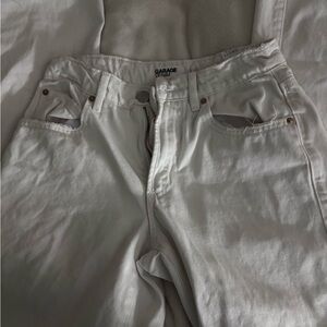 Garage White Women's Straight Leg Jeans